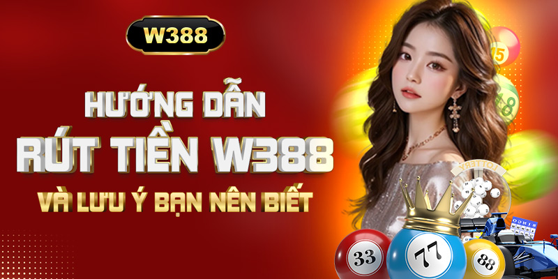 Hướng dẫn rút tiền W388 theo tuần tự các bước